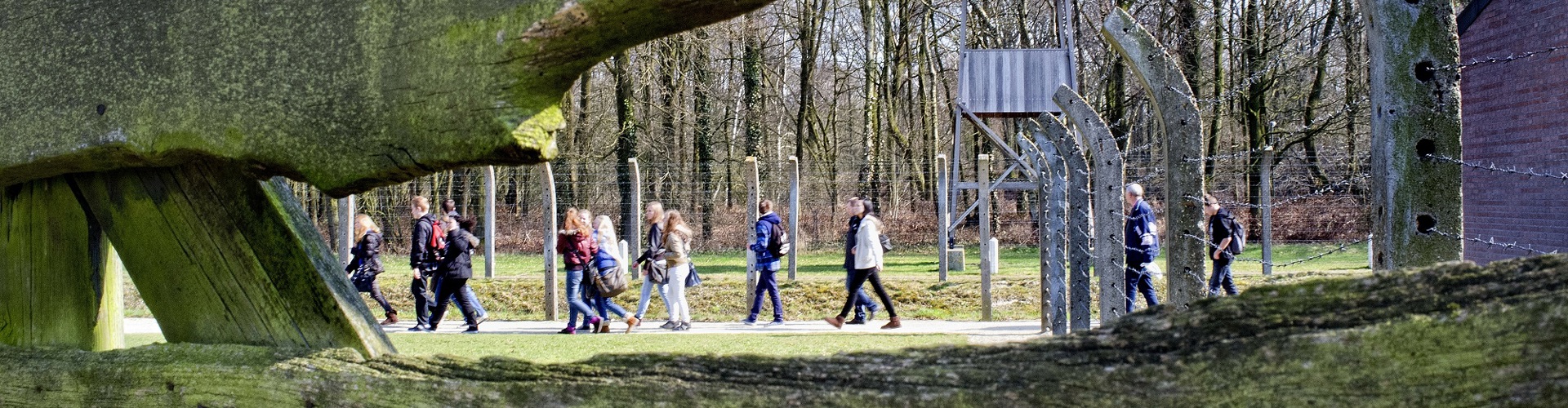 Rondleiding NM Kamp Vught. Beeld Jan van de Ven